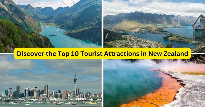 Discover the Top 10 Tourist Attractions in New Zealand