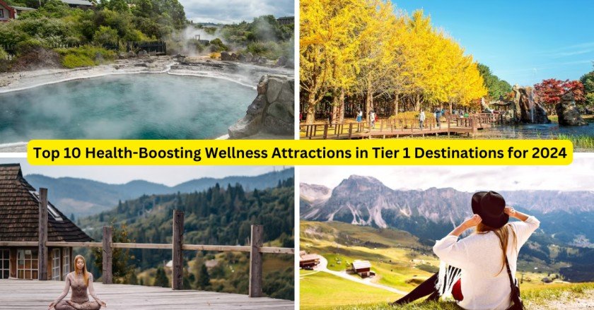 Top 10 Health-Boosting Wellness Attractions in Tier 1 Destinations for 2024